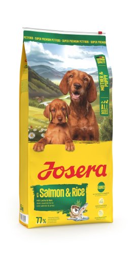 Сухий корм Josera All Sizes Mother&Puppy Salmon & Rice (FamilyPlus) для самок та цуценят Лосось Рис - 12.5 кг