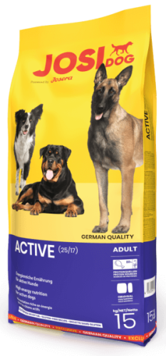 Сухий корм JosiDog ACTIVE (25/17) для активних собак курка - 15 кг