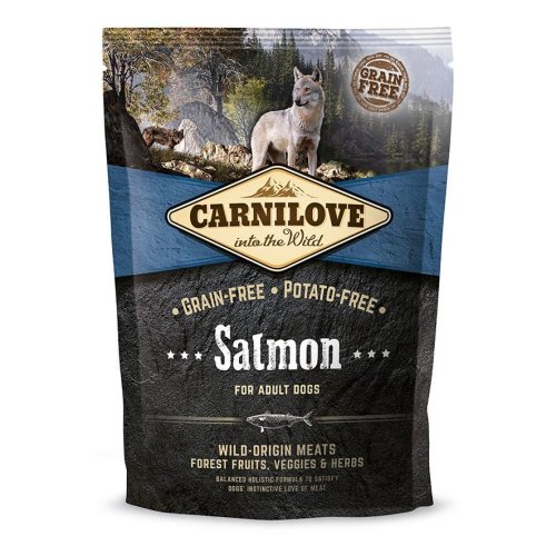 Сухий корм Carnilove Salmon для дорослих собак всіх порід лосось - 1.5 кг